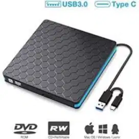 Dvd external type C dan usb 3.0
