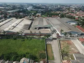 Gudang di jalan inspeksi kalimalang kota bekasi