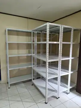 Rak besi siku 5 susun