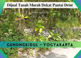 Dijual Tanah Pantai Dekat JJLs Dan Pantai Drini Yogyakarta