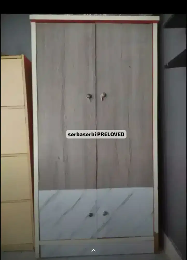 MURAH lemari pakaian 4 pintu merk KEA panel