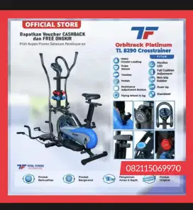 Sepeda statis alat fitnes sepeda olahraga promo