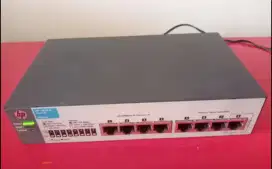 Switch HP fixed port web managed ethernet switches HP 1810-8 secound