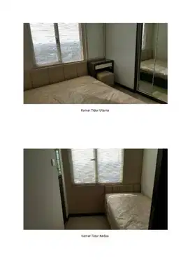 Water place 2br pojok lebih lebar 60m siap huni