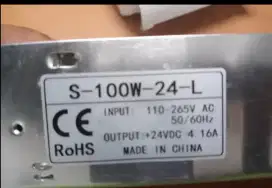 PS led 24 V/ 4. 16 A. Merk HoRs