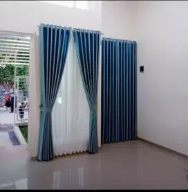 Gorden minimalis korden wallpaper vitrage curtain blind murah