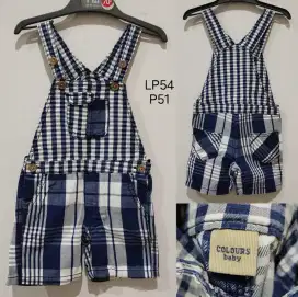 Jumper Overall Anak Katun Colours Baby