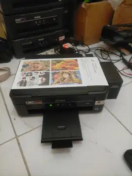 Printer Epson l360 Second Hasil Nozel Full