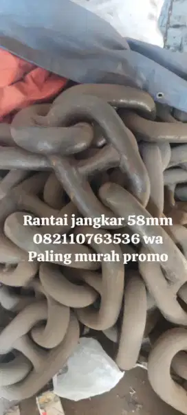 Rantai jangkar 58mm promo paling murah sesagad raya