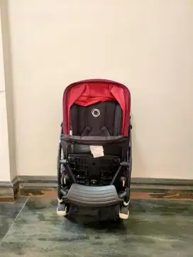 Stroller Bayi Bugaboo Bee5 Complete Merah/Hitam Sukomanunggal