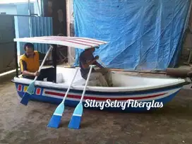 wahana air fiberglass perahu sampan