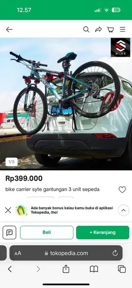 (Bisa di nego tipis)Di jual Cantolan buat taruk sepedah di mobil