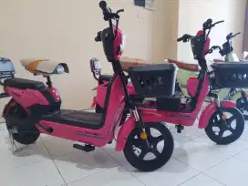 Sepeda listrik exotic pink tx150