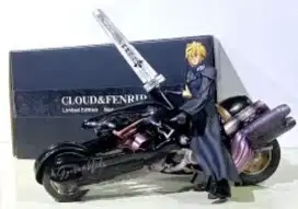 Diecast final Fantasy (ff) with dvd box