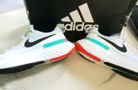 SEPATU LARI NIKE REACT MILER WHITE CW1777102 ORIGINAL