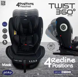 Pliko car seat twist 360 PK-727B (New)