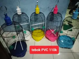 kandang lovebird baru ready banyak warna