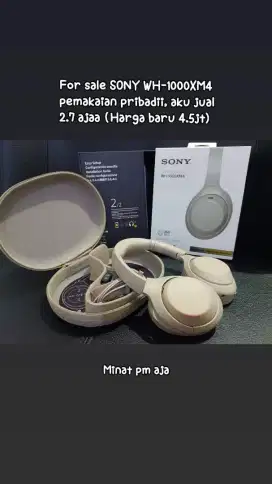 SONY WH-1000XM4