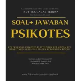 Ebook Bank Soal Psikotest Lengkap Jawaban