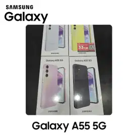 Samsung A55 5G 8/256GB Garansi resmi Gratis Adapter 25W