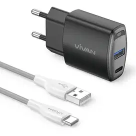 Charger VIVAN Power Super 3 20W 3A Quick Charging Fast Charging PD QC