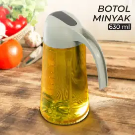 Botol Minyak Serbaguna Kaca 600ml