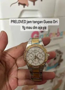 JAM TANGAN GUESS ORI MULUSSSSS