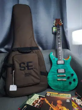 PRS SE Mc Carty 594 Turquoise Double Cutaway + key + Gigbag fender