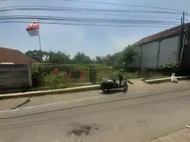 Tanah pinggir jalan strategis murah,