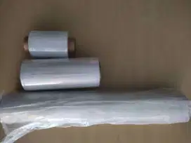 plastik wrapping bening dan hitam
