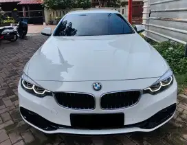 BMW 430i LCI F33 CONVERTIBLE WHITE ON SADDLE BROWN (RARE) PERFECT