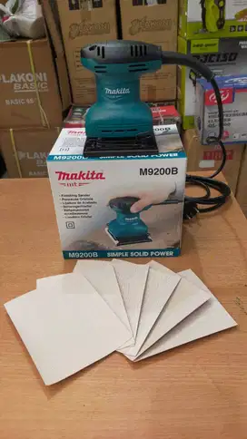 Mesin Orbital sander 5 inch (Amplas Kayu Bulat) - MAKITA M9204B