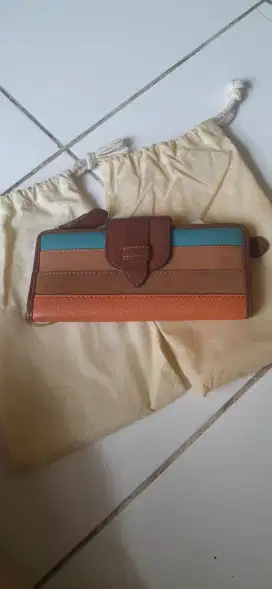 DOMPET FOSSIL STRIPE