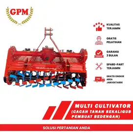 Implemen Multi Cultivator (Rotary dan Pembuat Bedengan) 2in1 160cm