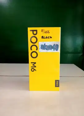 Xiaomi Poco M6 Helio G91 Ultra 8GB 256 Fastcharging 33Watt Resmi