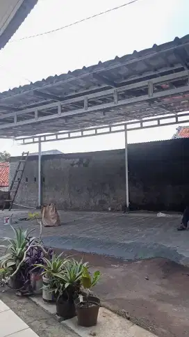 Pasang bajaringan, renopasi rumah, kanopi