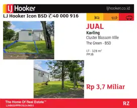 jual kavling hoek the green cluster blossom ville bsd city