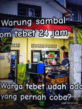 LOKER HELPER WARUNG SAMBAL ATOM TEBET