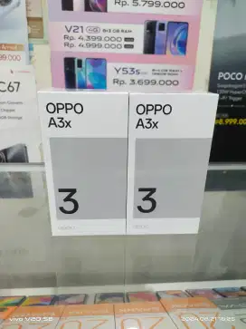 Oppo A3X 4/64 GB Snapdragon 6s 4G Gen 1 SUPERVOOC 45W Garansi Resmi