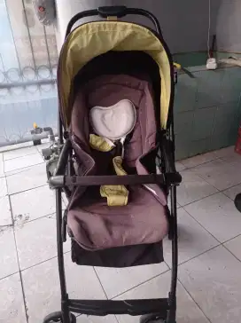 stroller cocolatte new life preloved murah