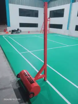 Tiang net portable badminton bwf