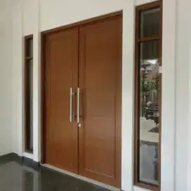 Kusen Aluminium pintu jendela kaca