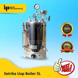 Mesin Setrika Uap Boiler merk Maomoto 5 Liter Mesin Steamer Uap