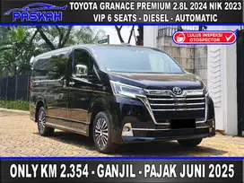 Km=2rb GanjiL TOYOTA GRANACE 2.8L PREMIUM VIP 6 SEATS 2024 NIK 2023