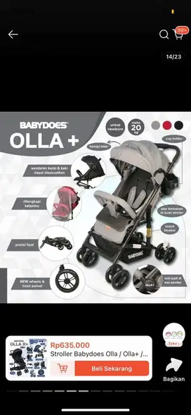 Stroller babydoes olla