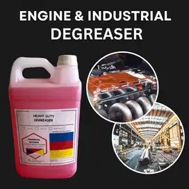 Heavy Duty Degreaser: Pembersih Oli, Minyak, Gemuk 5 Liter