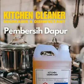 Kitchen Cleaner: Degreaser and Disinfectant-Pembersih Dapur dan Disinf