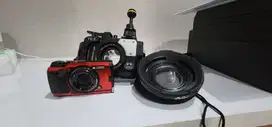 CAMERA Kamera TG6 OLYMPUS SET LENSE AND CASING 99% condition