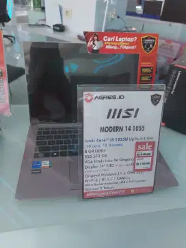 Msi Modern 14 || Kredit Dp dan Bunga 0% by Homecredit