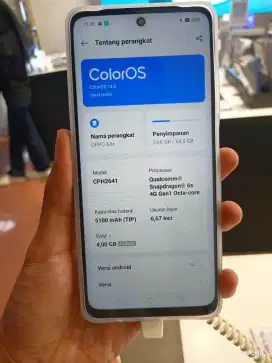 OPPO A3X  4G 6+6/128GB Cashback